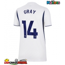 Camisa de Futebol Tottenham Hotspur Archie Gray #14 Equipamento Principal Mulheres 2026-27 Manga Curta